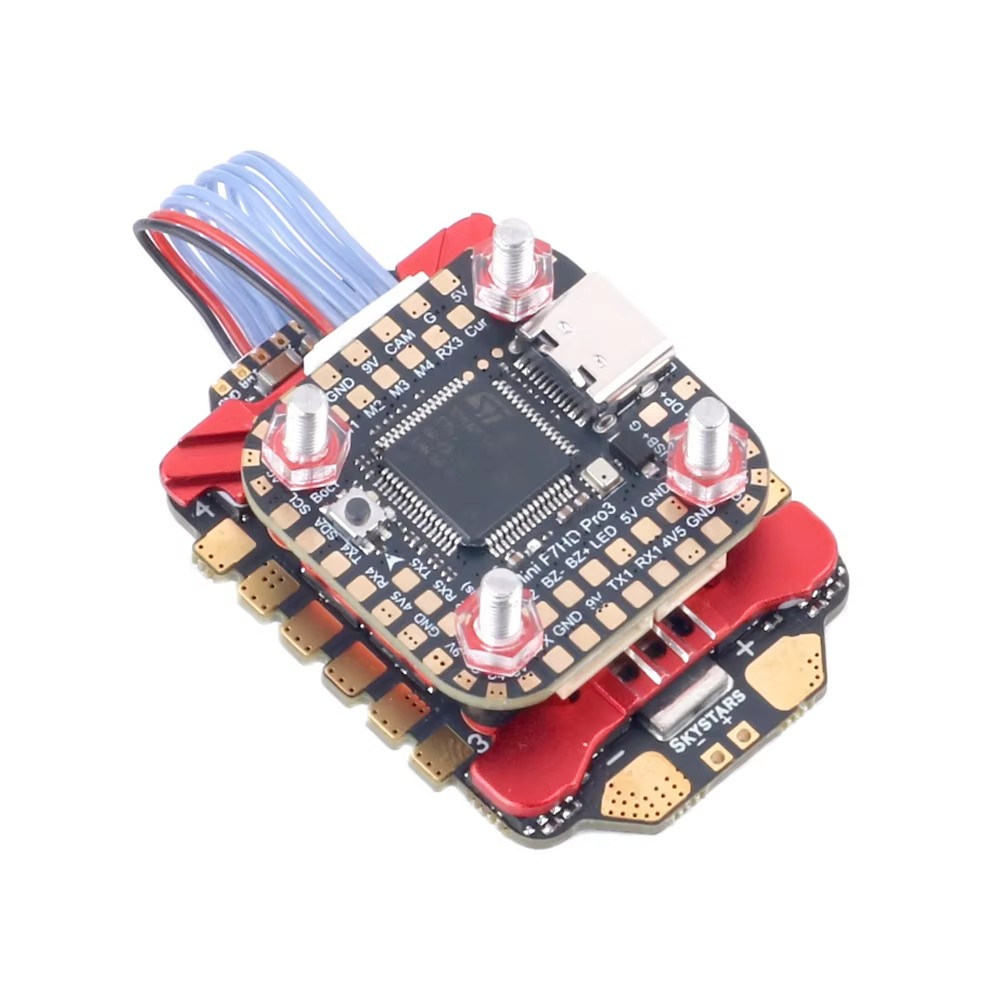 SKYSTARS 20×20 Mini Stack F722 - Foxeer Reaper F4 128K 65A Esc review and price