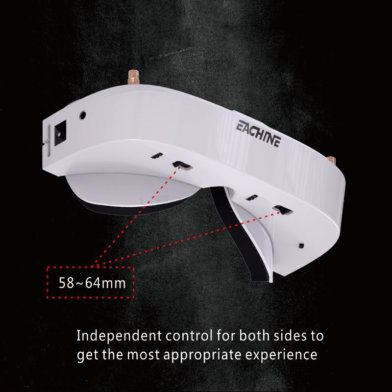 Eachine EV100 720*540 5.8G 72C - Skyzone Cobra X V2 Fpv Goggles review and price